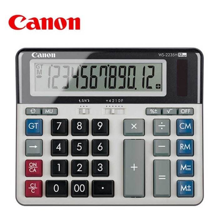 

CANON CALCULATOR WS-2235H ASA HB