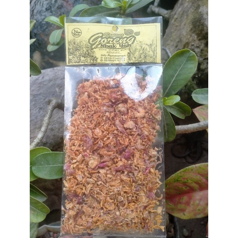 

Brambang goreng kemasan besar