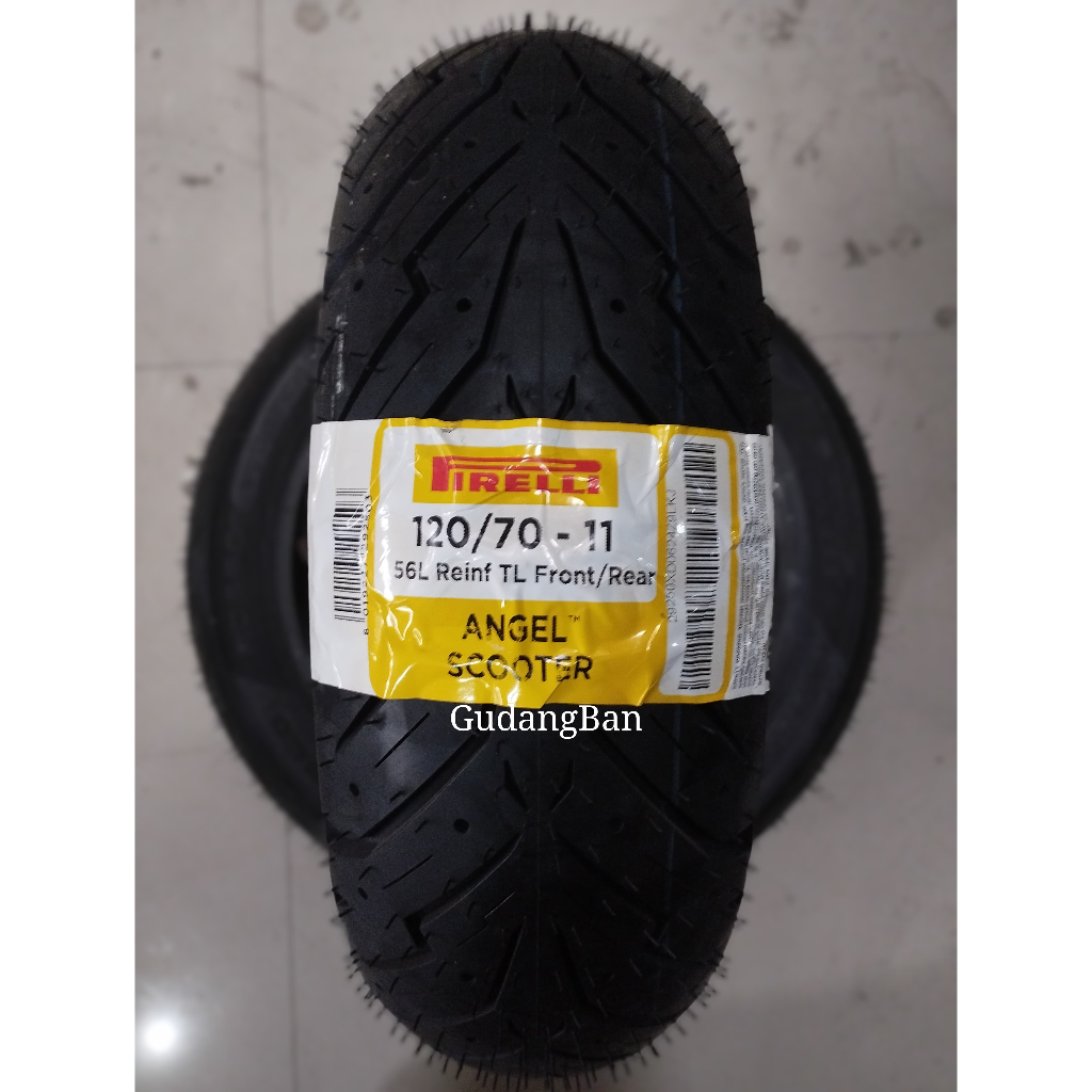 Diskon Pirelli 120 / 70 - 11 Angel Scooter Motor Vespa Primavera