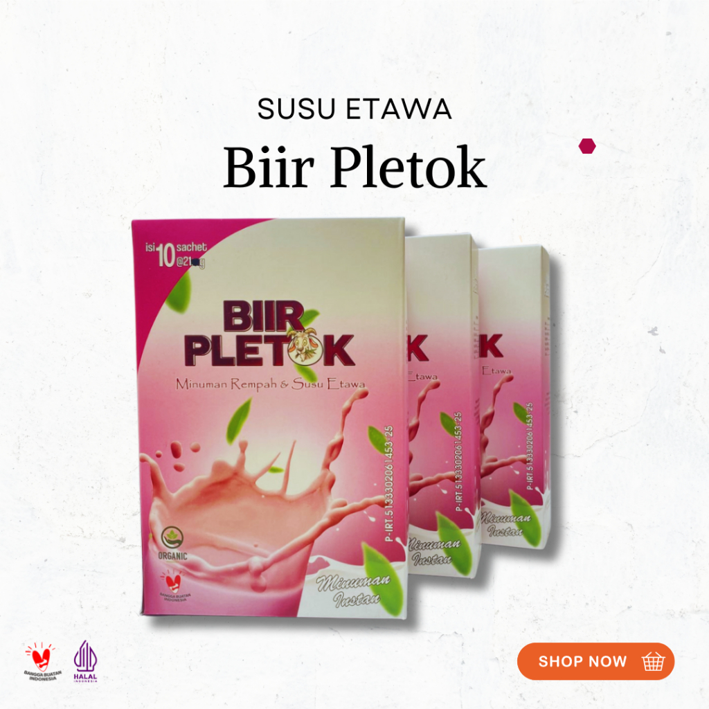

Susu Etawa BIIR PLETOK Meningkatkan Sistem Kekebalan Tubuh