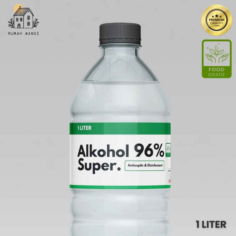 ABSOLUTE ALKOHOL 96% FOOD GRADE PELARUT BIBIT PARFUM TERBAIK