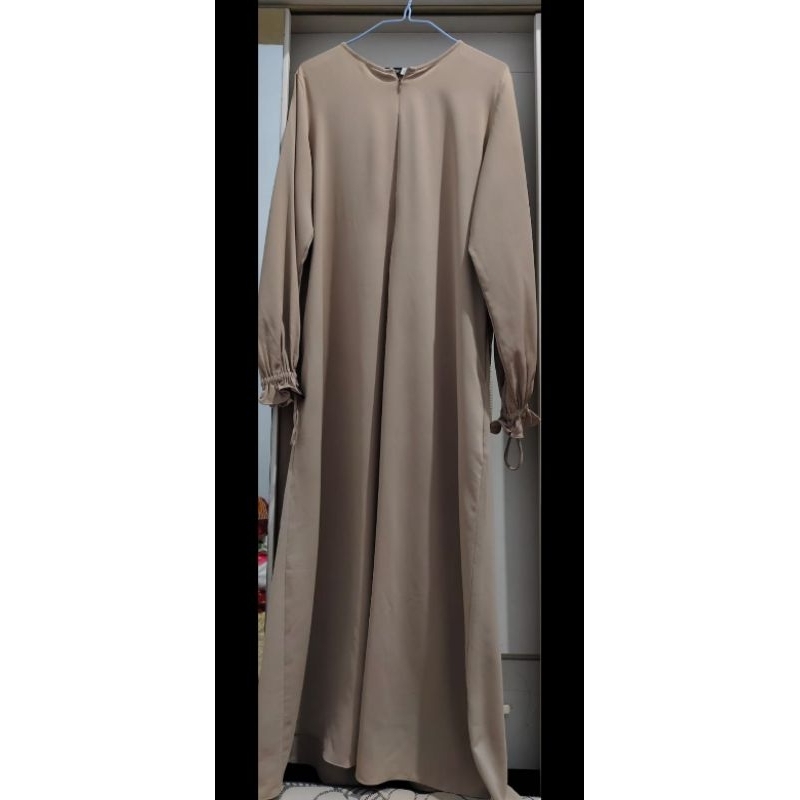 preloved kasya beige size S ilyana silk aljenna