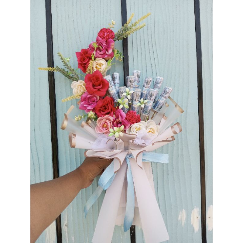 

BUCKET BUNGA BUKET UANG