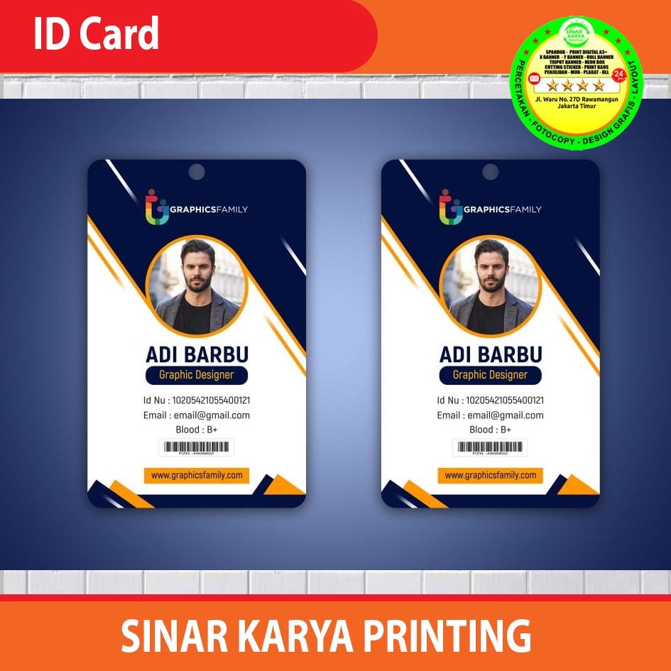 

Cetak ID Card Bahan PVC Cetak Pakain Mesin Digital Hasil Bagus Tidak Luntur Atau Pudar