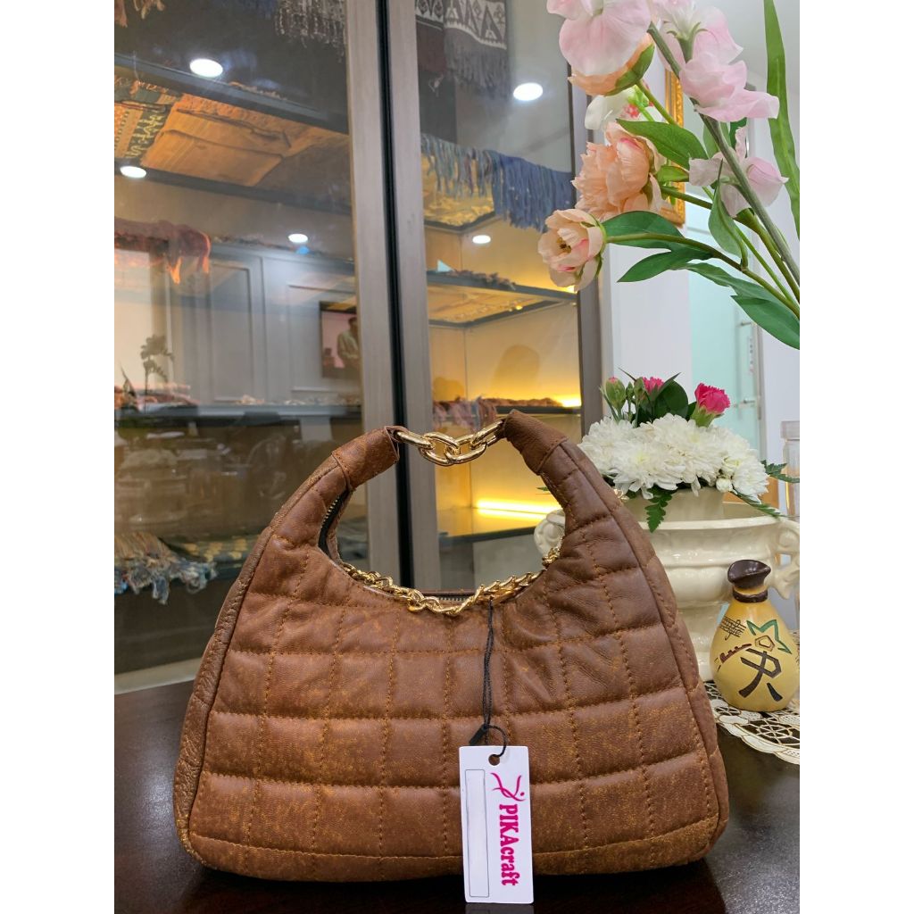 Hand Bag | Sling Bag | Tas Kulit Asli Selempang Wanita | Tas Kulit Asli | HM-01 | HM-02