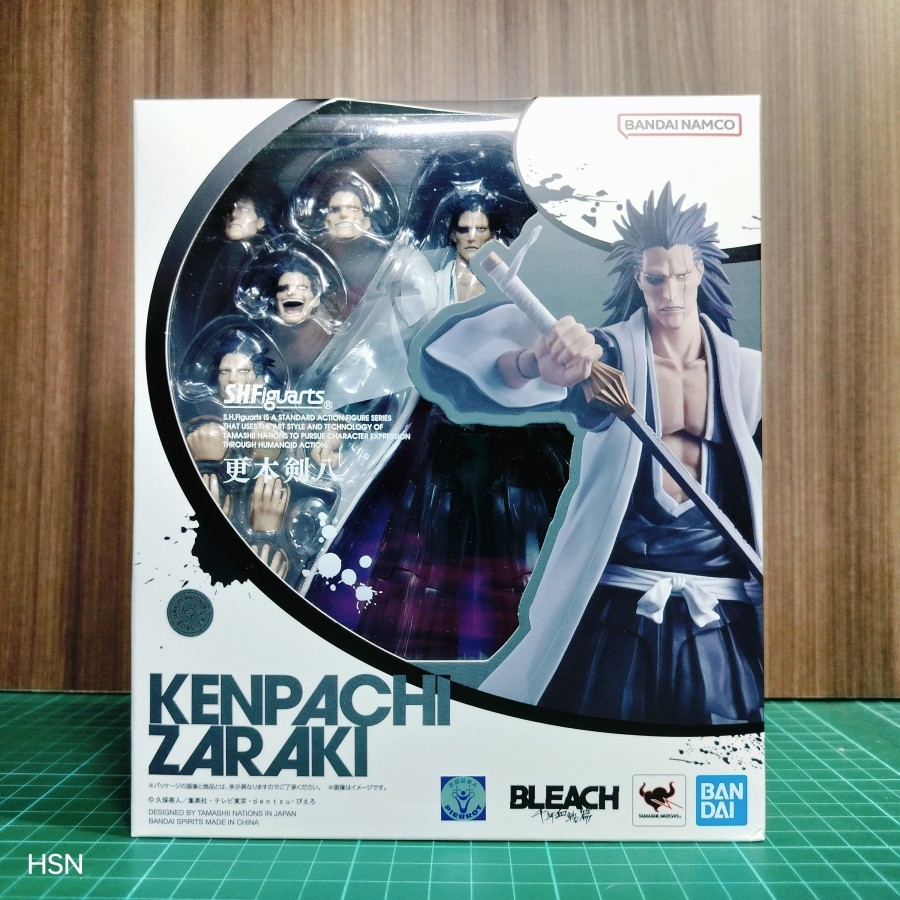 SHF Kenpachi Zaraki Action Figure