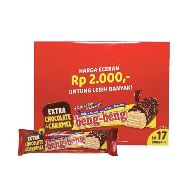 

Beng Beng Wafer Caramel Crispy Chocolate 25g