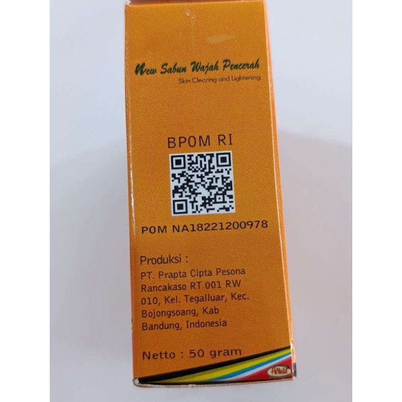 Afhifa skincare sabun pencerah sabun wajah glowing