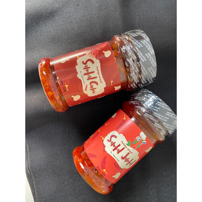 

BUNDLING SAMBAL BABY CUMI ASIN DAN IKAN JAMBAL NETTO 120g pedesnya nampol!!!
