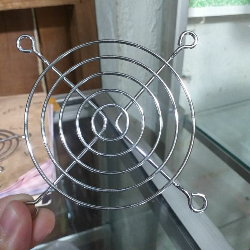Grill Fan Besi Dc 8×8 / Penutup Kipas Angin Tutup Kipas Angin
