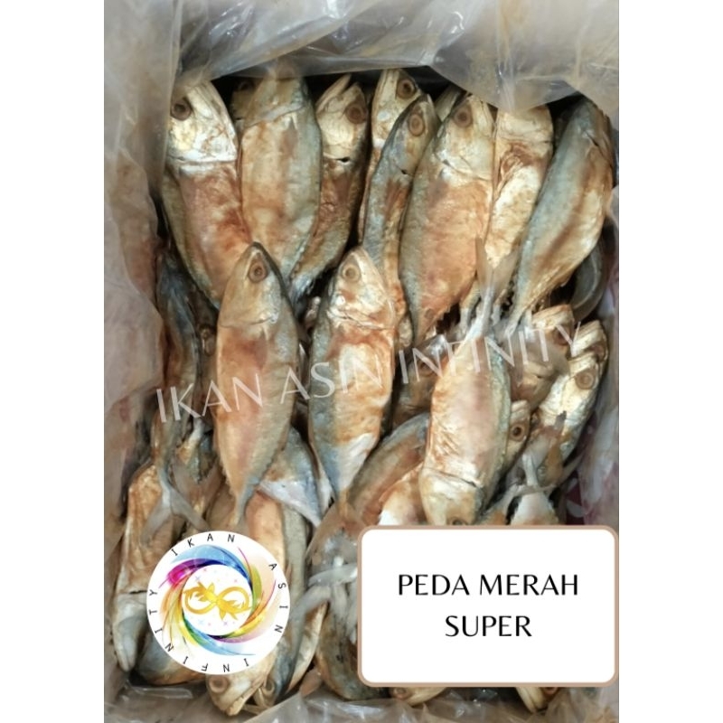 

Ikan asin Peda Merah Super (250 gram)