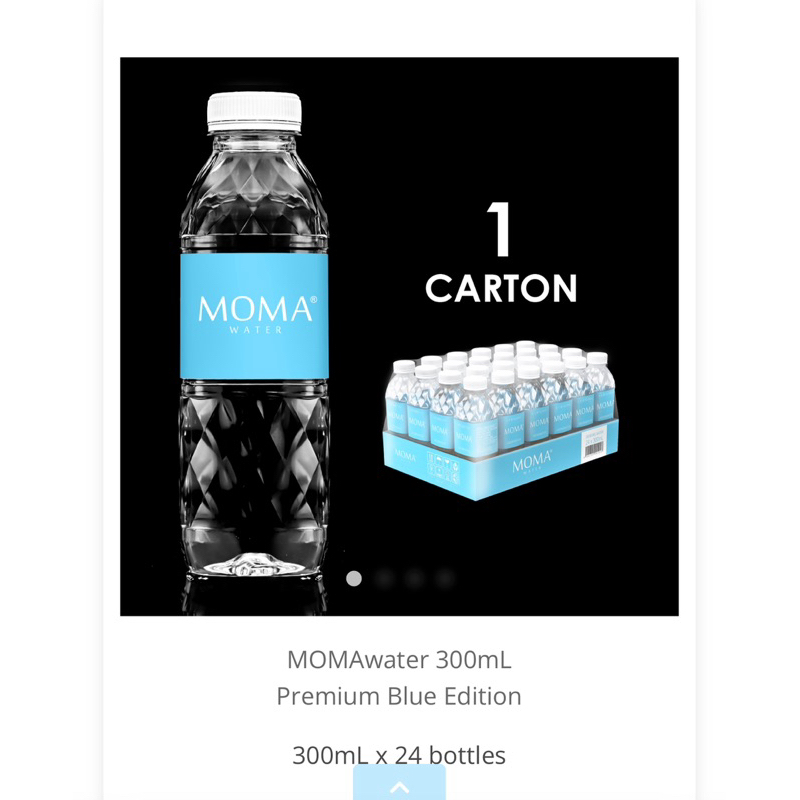 

Moma Water 300 ML ~ Moma Mineral 300 ML