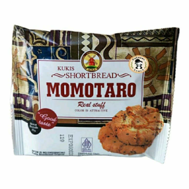 

1 DUS6 PCS MOMOTARO KUKIS SHORTBREAD 45gr By AOKA Berkualitas