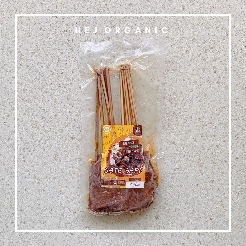 

Sate Sapi Organik Grassfed 70% Egg Free Dairy Free By Wahyu Beef