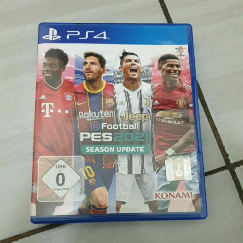 Blueray Disk PES2021 PS4