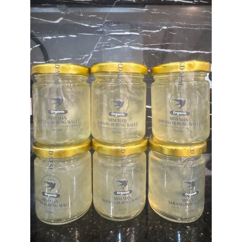 

RB GOLDNEST-Minuman Sarang Burung Walet Alami (Yanwo)-6botol@100ml