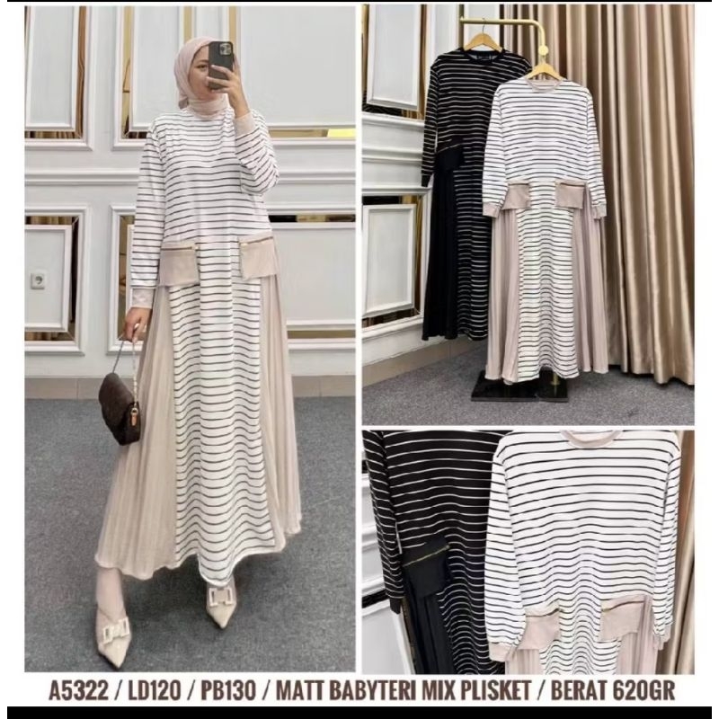 GAMIS SALUR ORI ZARA BAHAN KAOS PREMIUM UK JUMBO TERBEST SELLER NEW COLLECTION