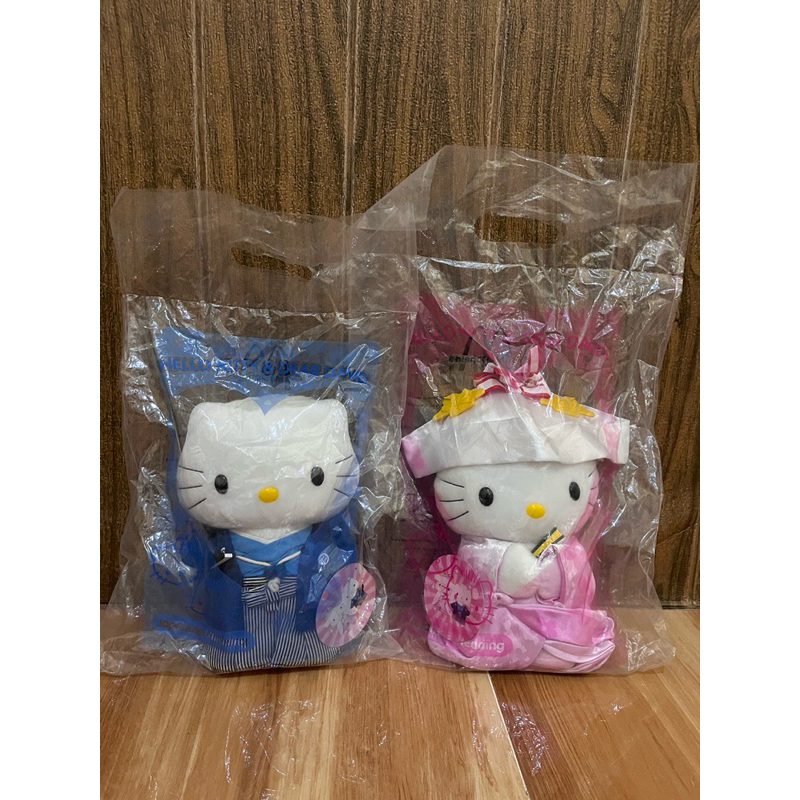 Sepasang Japanese Wedding HK hello kitty x MCD newtag (2pcs)