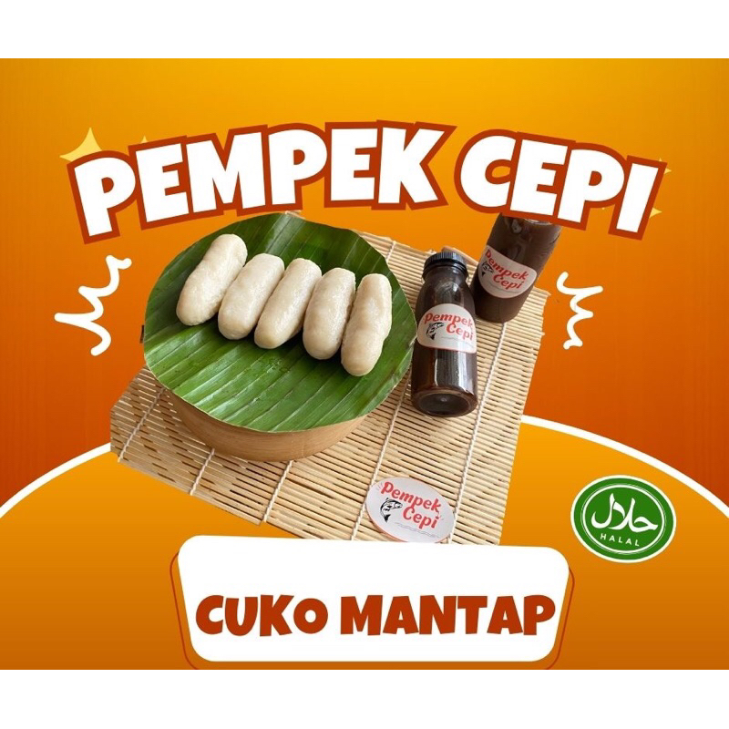 

10 Pcs Pempek Palembang Pempek Empek ikan mix + cuko