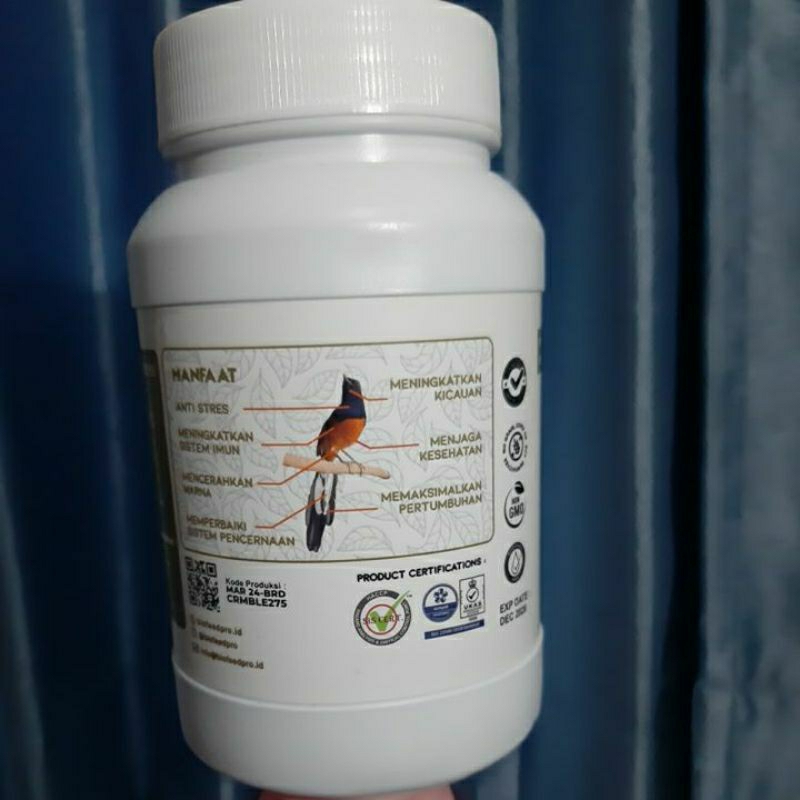 Mr.Kasacil - Voer Royal 250Gr Pakan Tledekan Gunung Bakau Makanan Burung