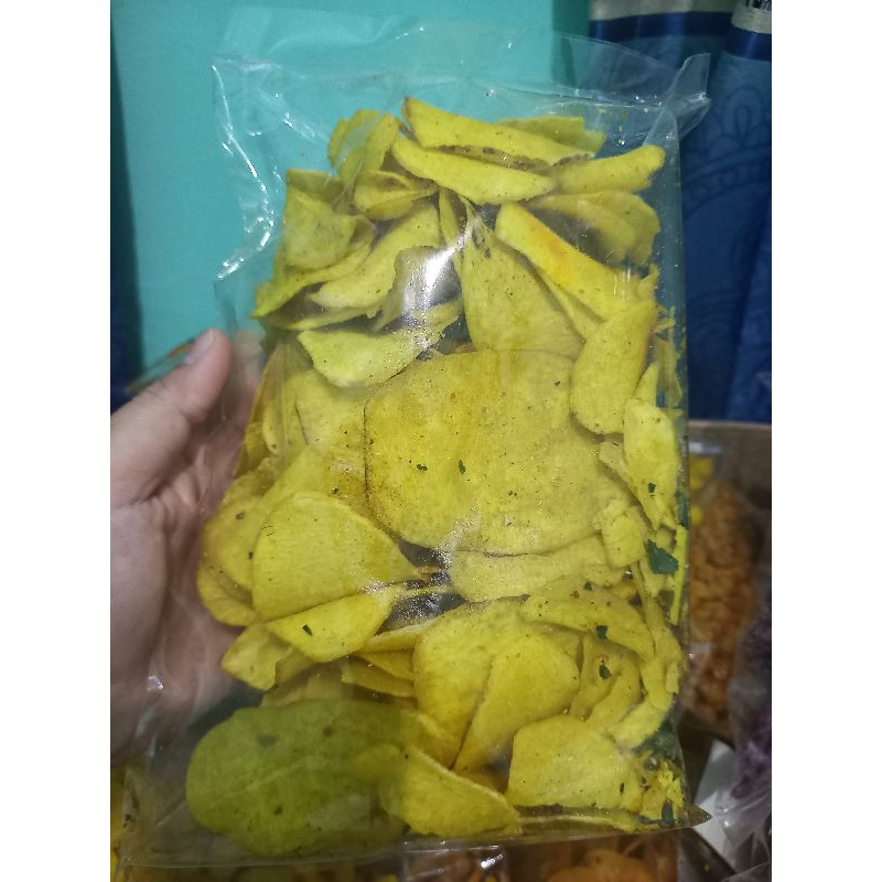 KERIPIK TALAS ASLI ORIGINAL KHAS MINANG EMPUK RENYAH ASIN GURIH NAGIH OLEH OLEH PADANG CHRISTINE HAK