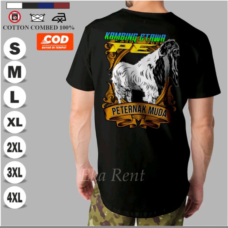 KAOS KAMBING ETAWA PE PETERNAK MUDA
