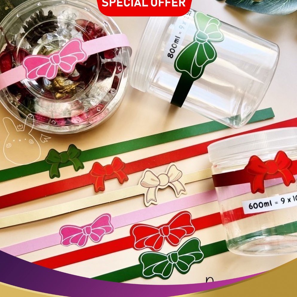 

MELEDAK PROMO 2pcs Paper Belt Pita PBP Sleeve Kotak Segel Sabuk Natal Lebaran Sincia PBP