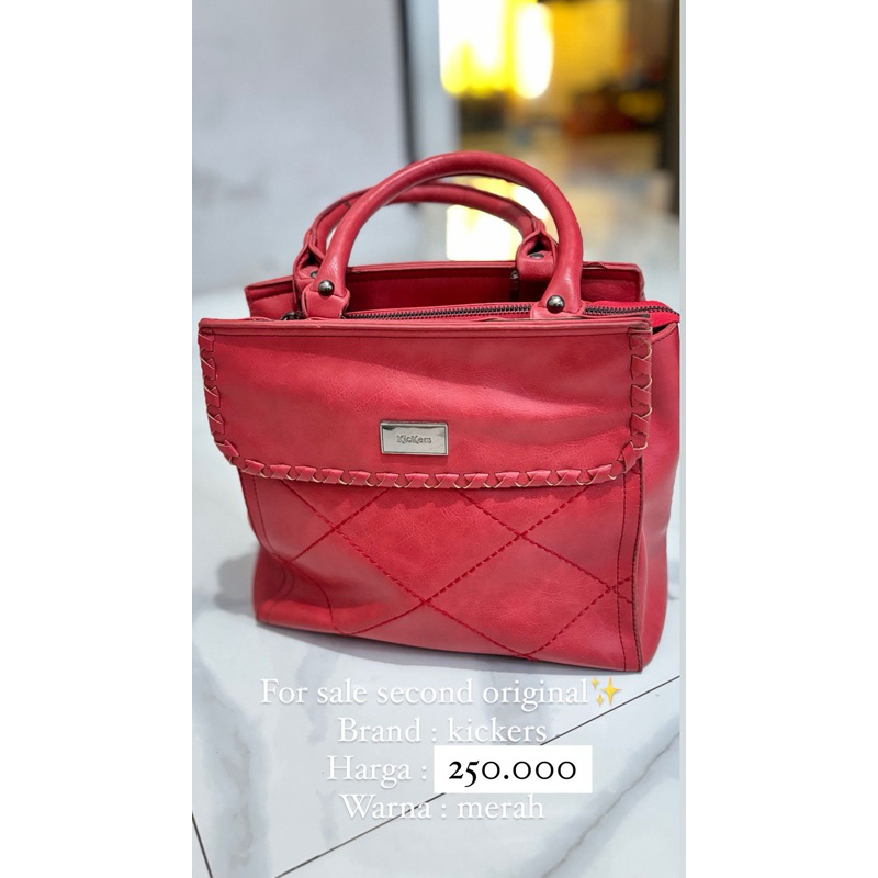 ‼️PRELOVED TAS KICKERS‼️