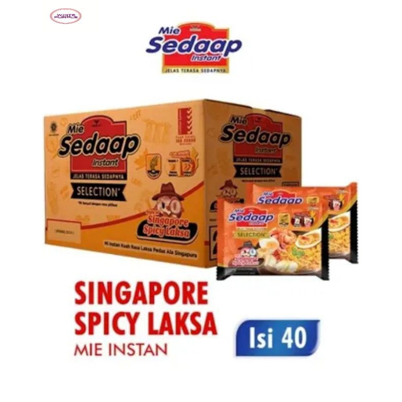 

SEDAAP Singapore Spicy Laksa Karton isi 40s