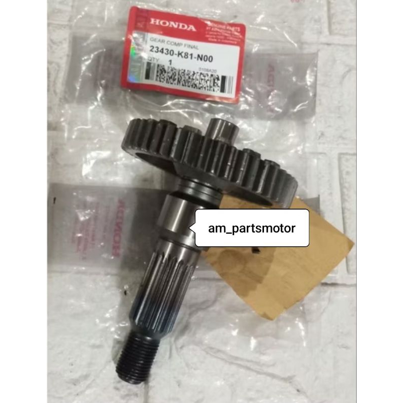 as roda belakang beat esp / scoopy esp / vario 110 esp