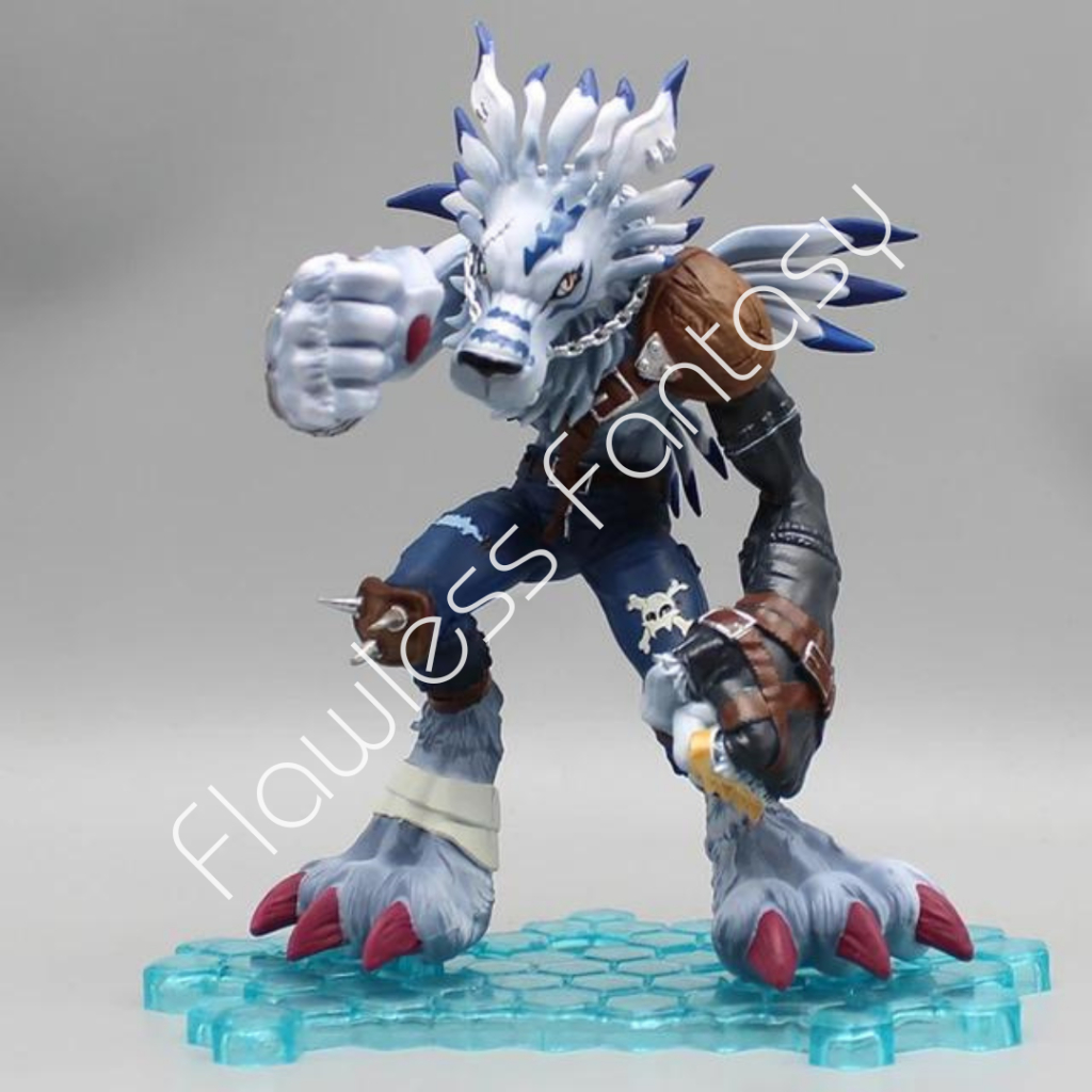 Digimon Adventure Garurumon Anime Statue Figure