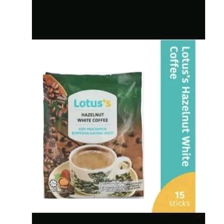 

LOTUS COFFE/Hazelnut White Coffe/Kopi instan