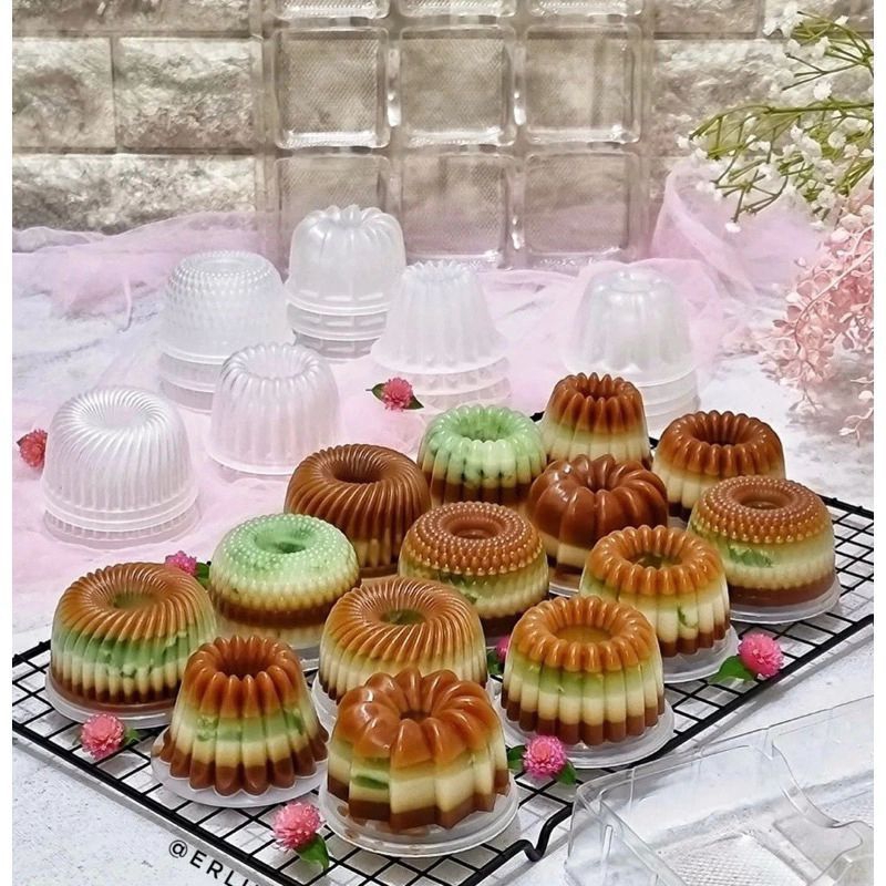 CETAKAN PUDING MINI / CETAKAN AGAR-AGAR JELLY / CETAKAN KUE KUKUS MINI