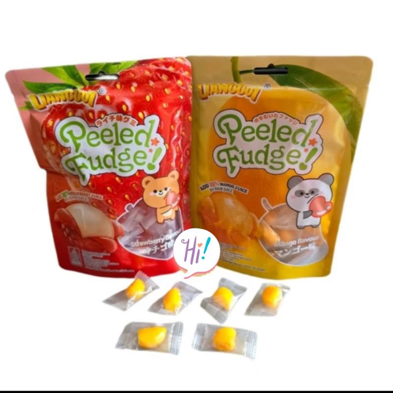 

LIANGGUI PEELED FUDGE( PERMEN KUPAS) RASA MANGGA @ 108 GR