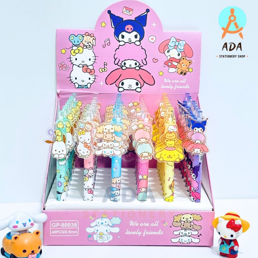 

GROSIR pen click aklirik sanrio/ gp-80038/pulpen cetek
