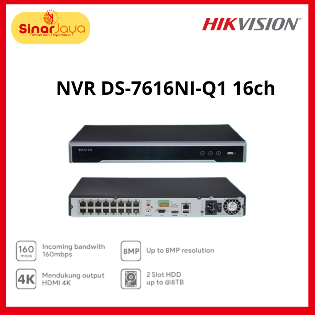 HIKVISION NVR DS-7616NI-Q1 16ch