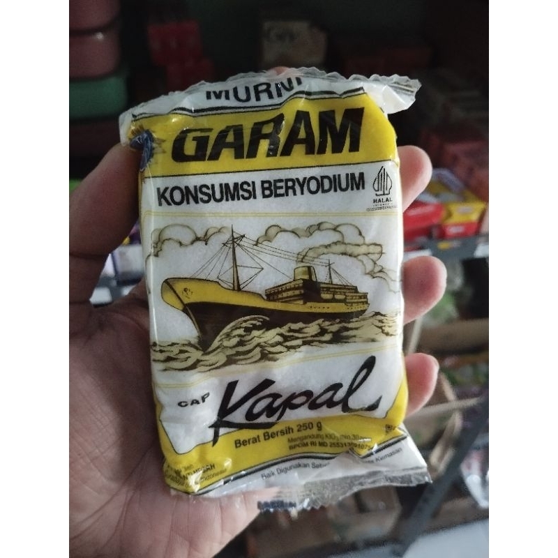 

Garam halus cap kapal asli