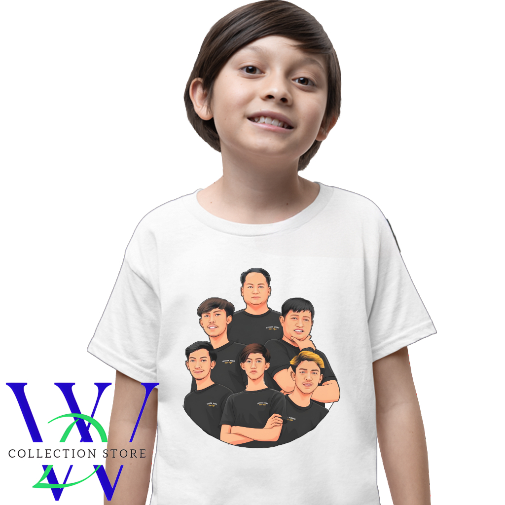 WDC kaos anak GWSM logo kaos anak GWSM