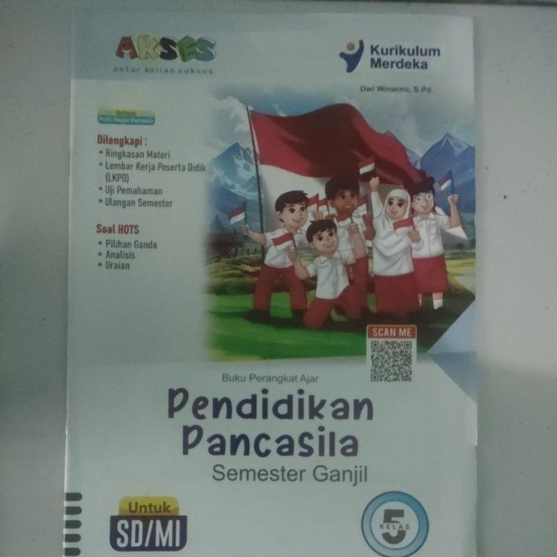 Lks Akses Pendidikan Pancasila kelas 5 semester 1 kurmer