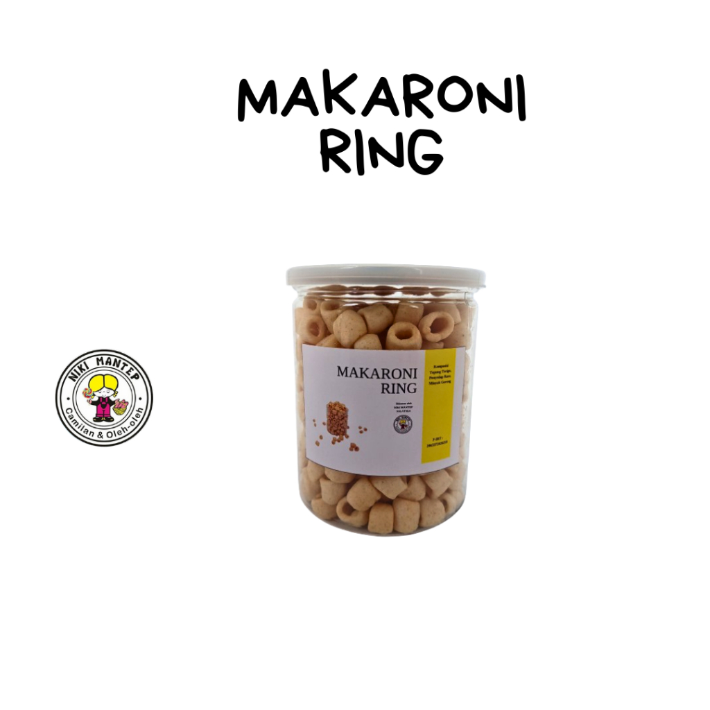 

Makaroni Ring Asin - Niki Snack Salatiga