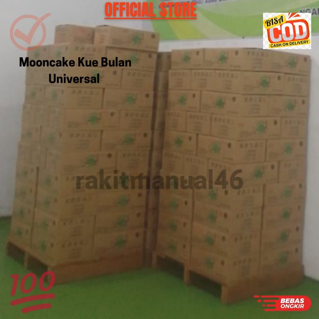 

Mooncake / Kue Bulan Universal 4 Rasa ) Exp Di Jamin Lama