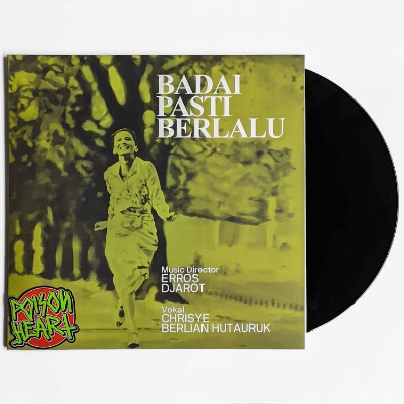 Vinyl / Piringan Hitam Chrisye - OST Badai Pasti Berlalu