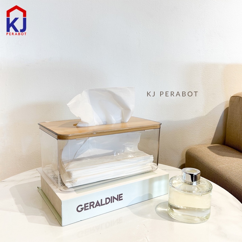 KJ Perabot - Tempat Tisu Transparan