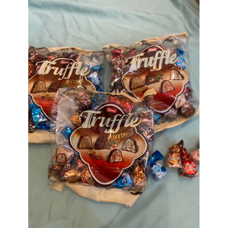 

QH coklat turki 400gr mix / ELVAN TRUFFLE CHOCOLATE 400gr OLEH-OLEH HAJI DAN UMROH