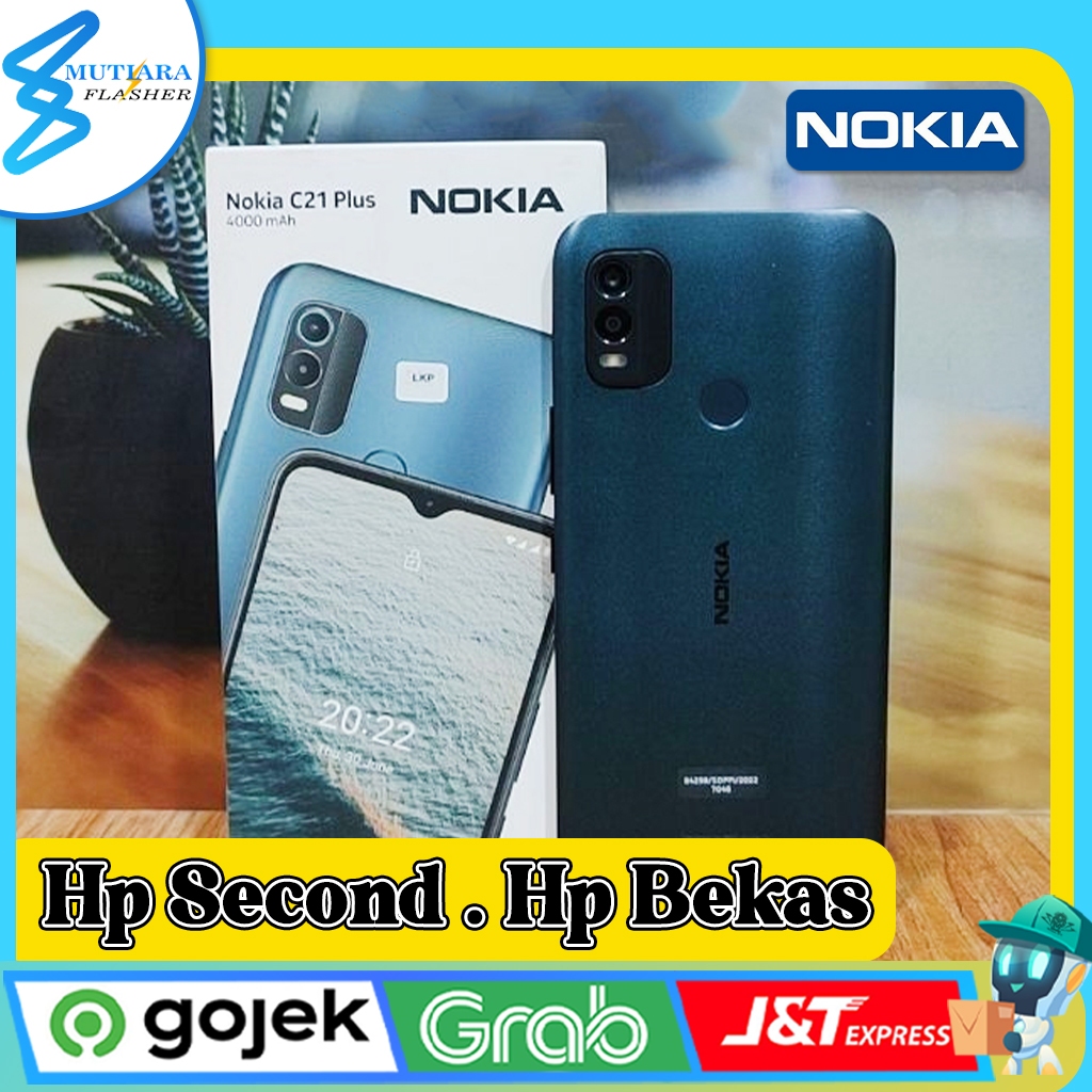 Nokia C21 Plus Ram 3 Rom 32GB Second Original