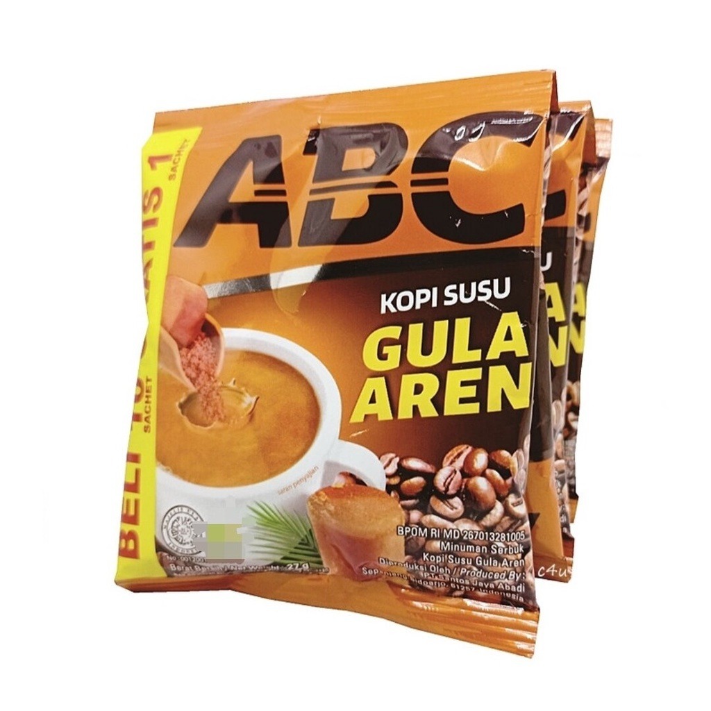 

ABC KOPI 10SACHET X 30GRAM gula aren