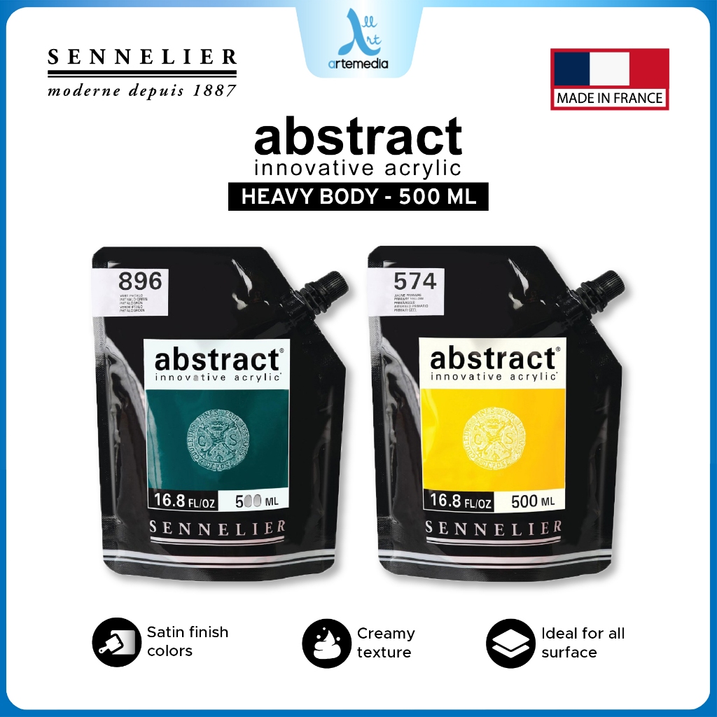 

Sennelier Abstract Heavy Body 500ml Acrylic Paint