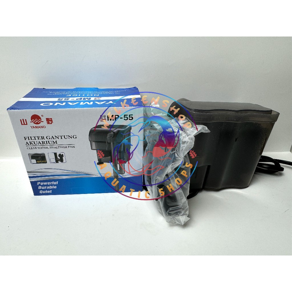 Yamano MP 55 Filter Gantung Aquarium Aquarium Hang On Filter FilterGantung Aquarium