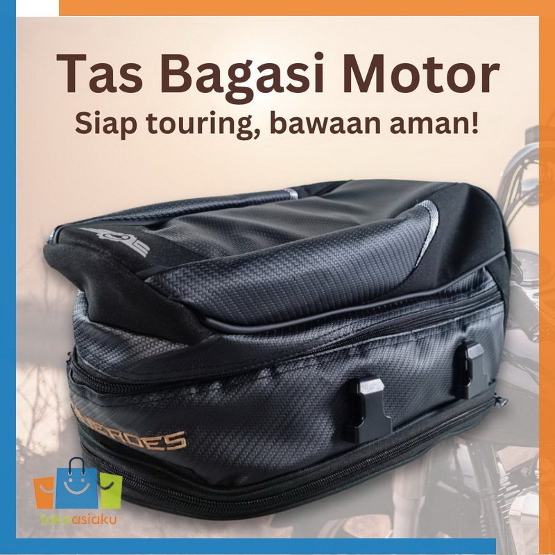 Tas Bagasi Motor Touring Tail Storage Bag Kapasitas 16-20 L CB1801