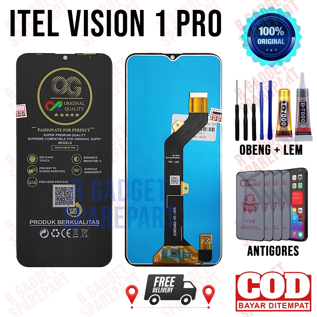 Lcd ITEL VISION 1 Pro Original OEM Quality Lcd Touchscreen ITEL VISION 1 Pro Fullset